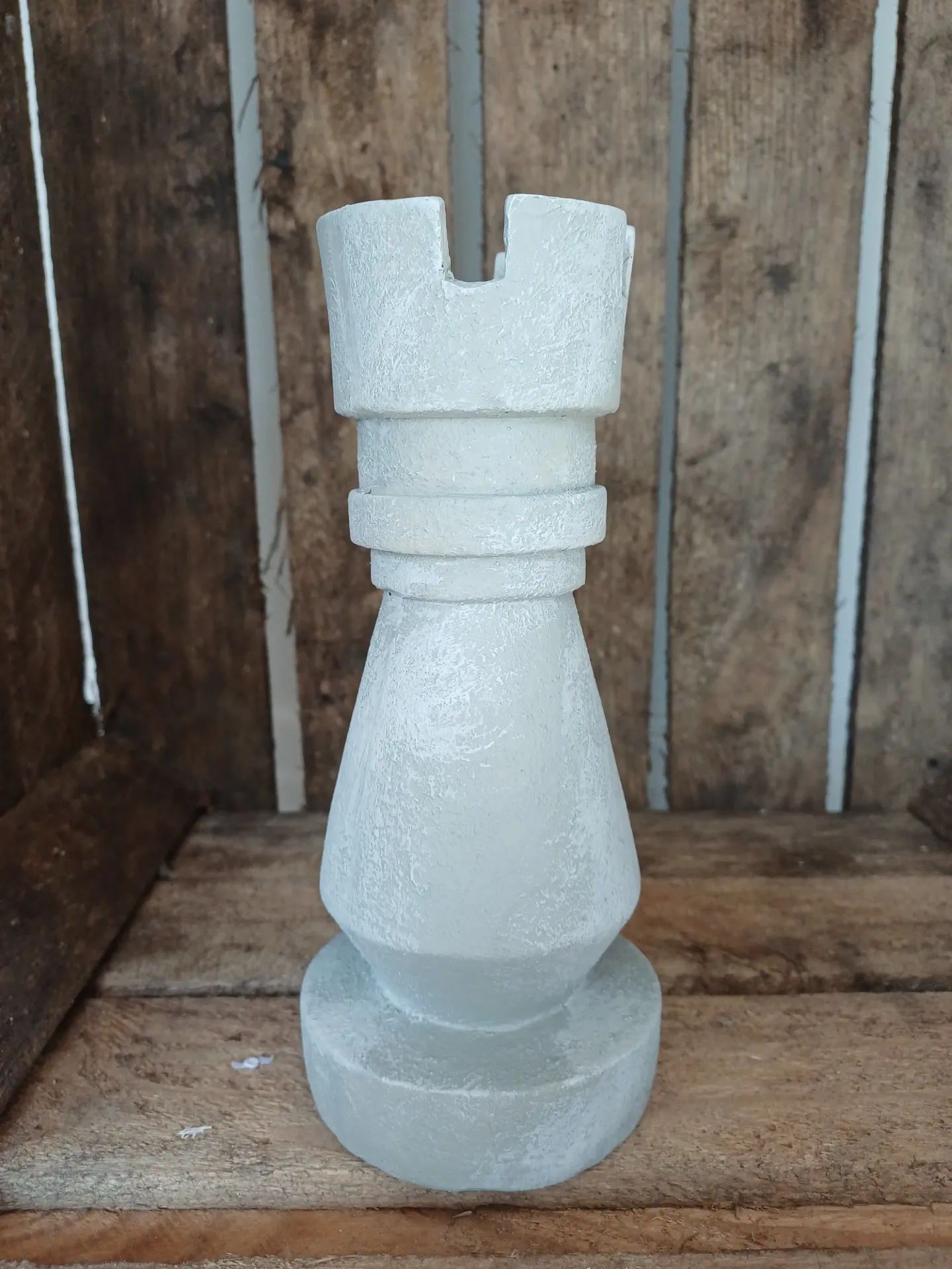 Pieces D'échec Brut Résine Small H23cm