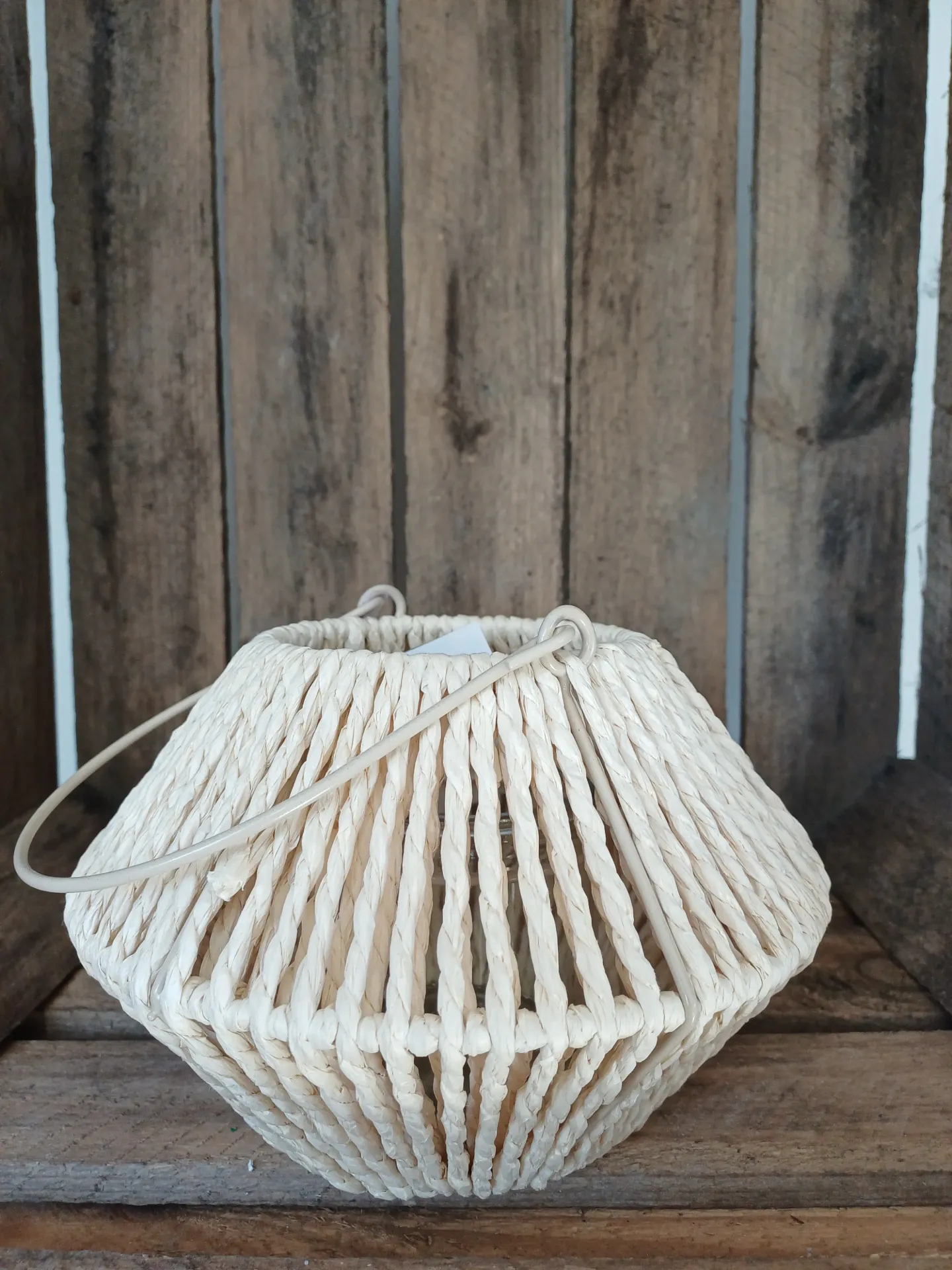 Lanterne beige petite