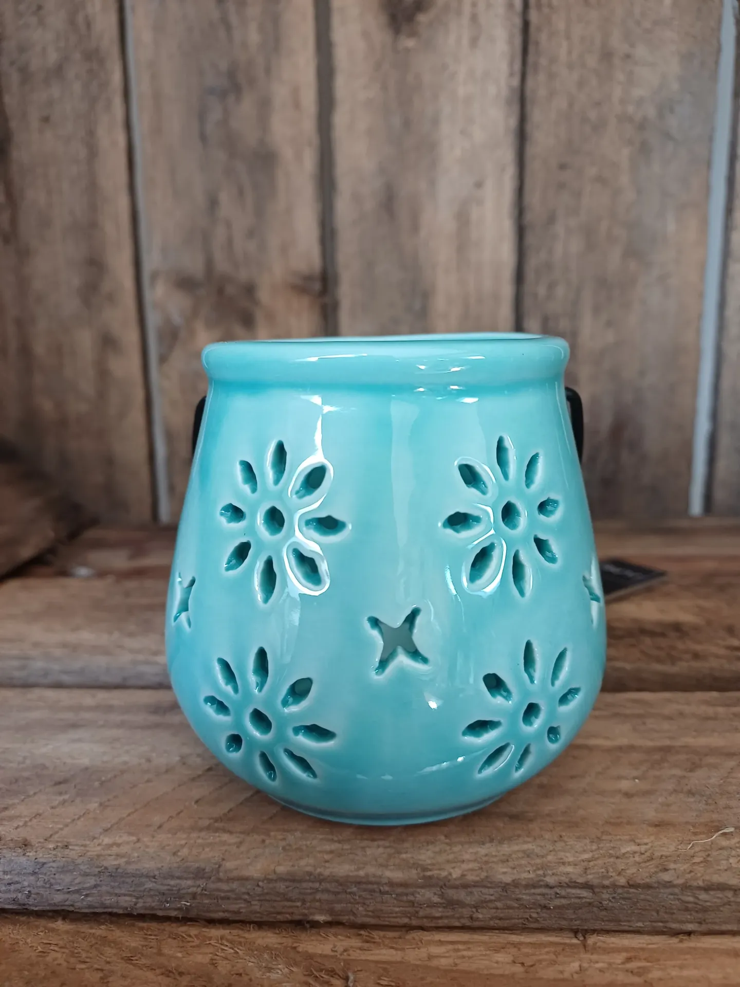 Photopohre Seau Motifs Porcelaine Azur