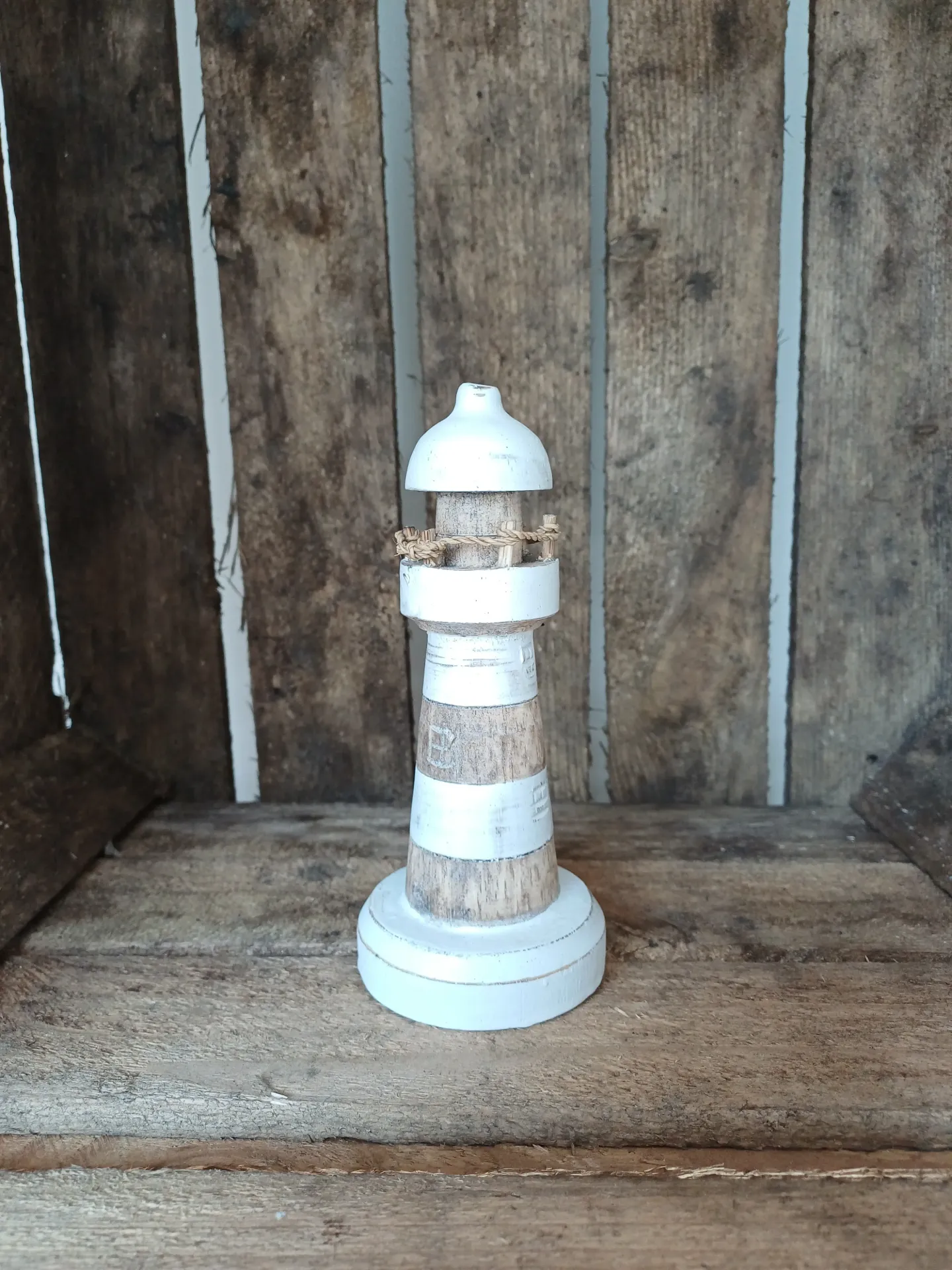 Phare Albasia Bois White Wash Small